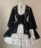 Law of Fallen Moon Military Lolita Skirt, Coat, Blouse and Accessories