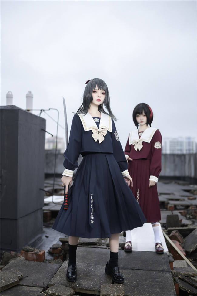 Sailor Collar Winter College Uniform
