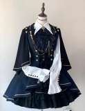 Law of Fallen Moon Military Lolita Skirt, Coat, Blouse and Accessories