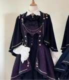 Law of Fallen Moon Military Lolita Skirt, Coat, Blouse and Accessories