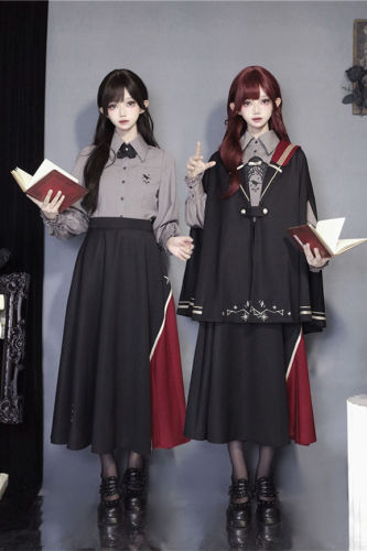 Dark Gothic College Uniform