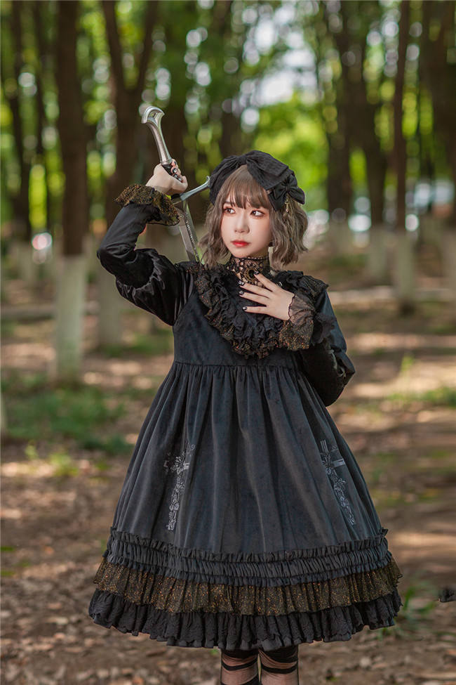 Infanta Holy Fruit Estate Embroidery Lolita Dress