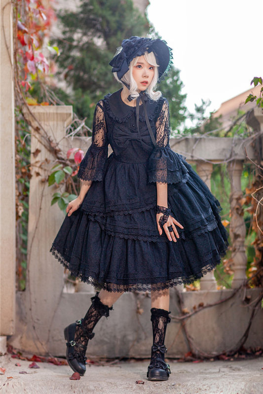 Infanta Tower of Dawn Lolita Jumper and Headdress