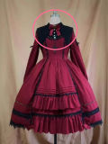 Flower Banquet Humanoid Night Doll Lolita Dress, Cape and Accessories