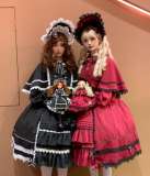 Flower Banquet Humanoid Night Doll Lolita Dress, Cape and Accessories