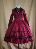 Flower Banquet Humanoid Night Doll Lolita Dress, Cape and Accessories