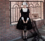 The Song of Cross Gothic Halloween Lolita Dress