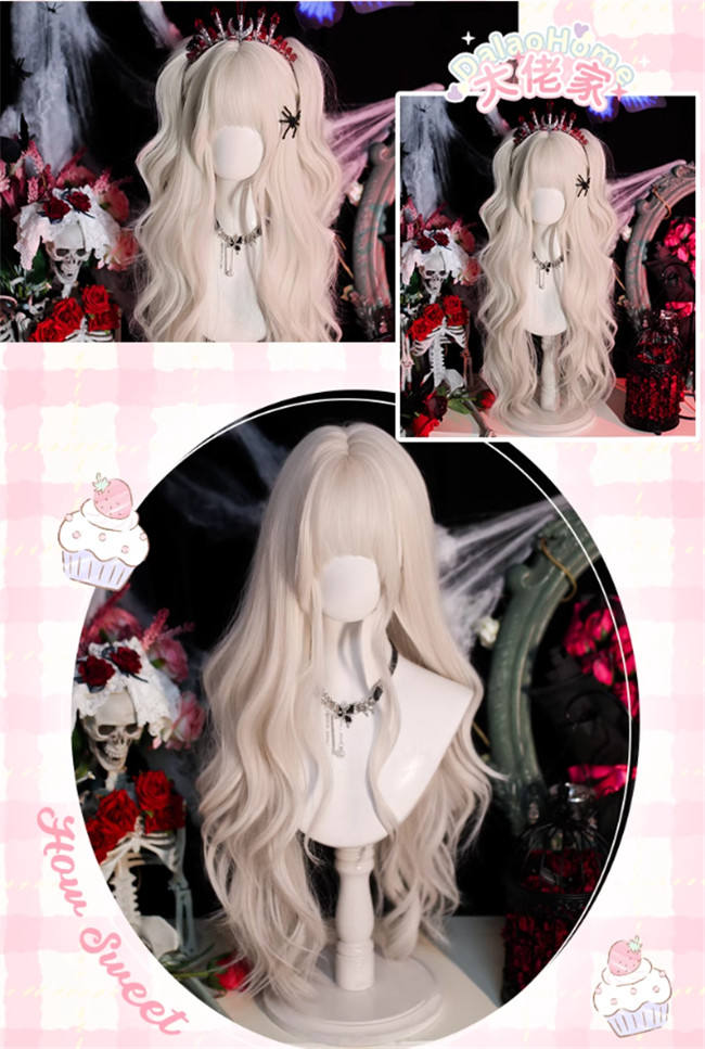Dalao Home Moke Lolita Long Curls Wig