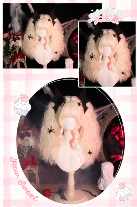 Dalao Home Face Framing Lolita Wig with Double Ponytails