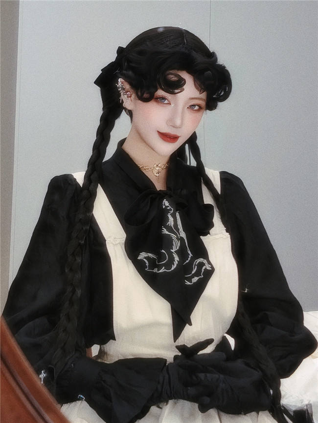 The Adams Blood Braided Hair Gothic Lolita Wig