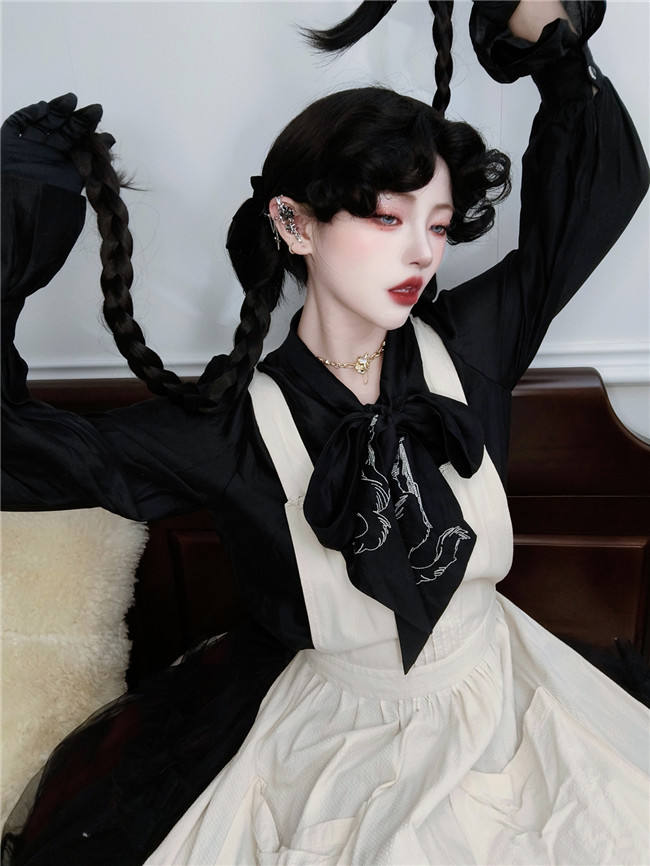 The Adams Blood Braided Hair Gothic Lolita Wig