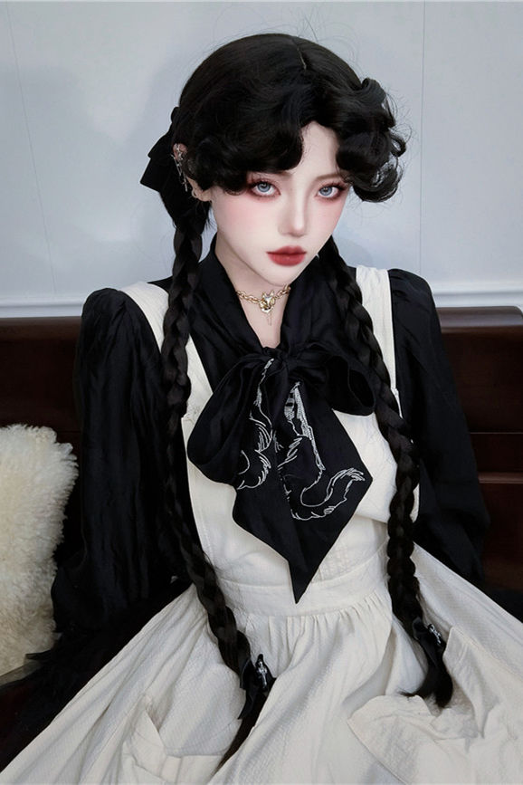 The Adams Blood Braided Hair Gothic Lolita Wig