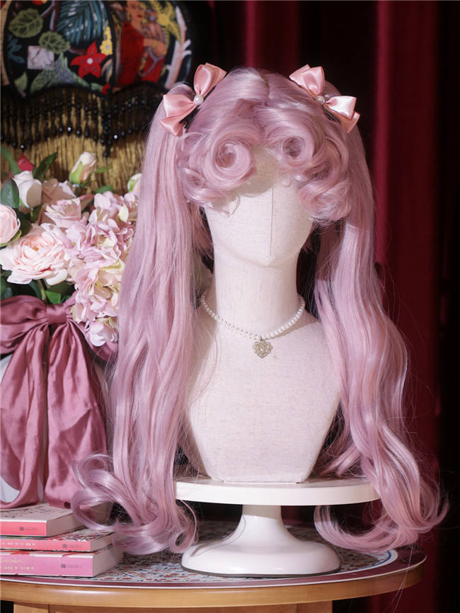 Magical Girl Pink Long Lolita Wig