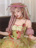 Daydream Roman Curls Pink Princess Wig