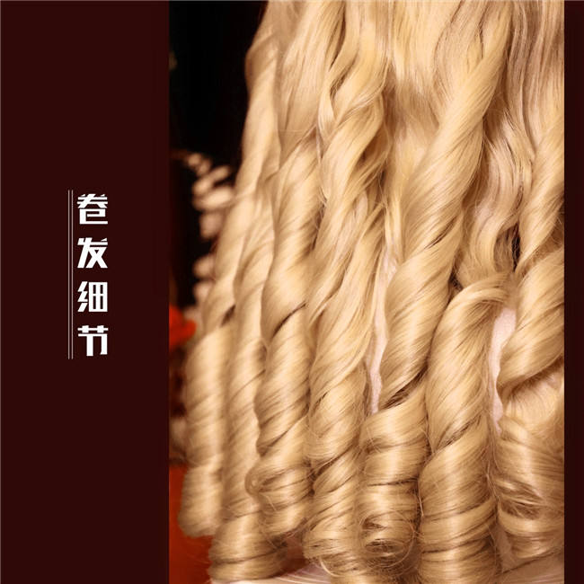 Duke's Daughter Roman Curls Blonde Lolita Wig