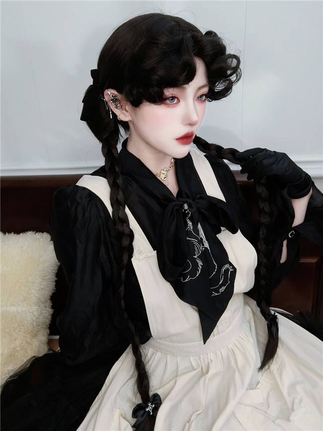 The Adams Blood Braided Hair Gothic Lolita Wig