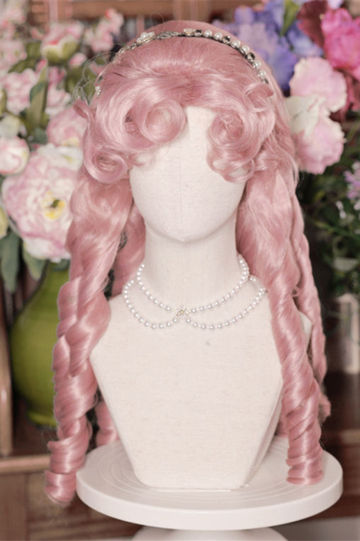 Daydream Roman Curls Pink Princess Wig