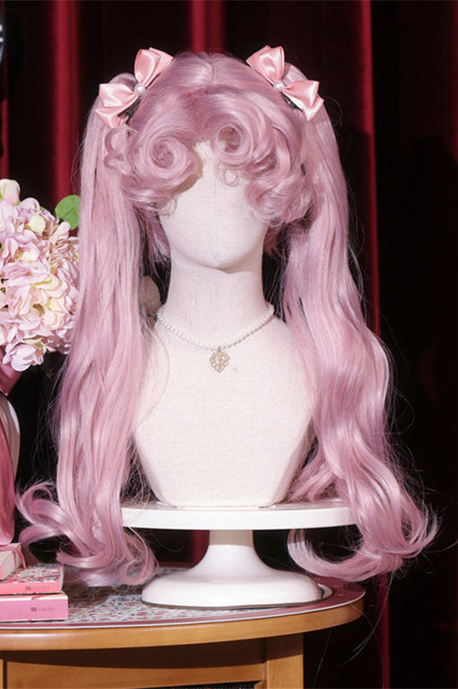 Magical Girl Pink Long Lolita Wig