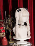 Vampire White Roman Curls Halloween Lolita Wig