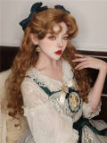 Earl's Daughter Vintage Long Curly Golden Brown Princess Wig
