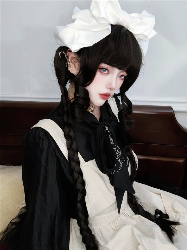 The Adams Blood Braided Hair Gothic Lolita Wig