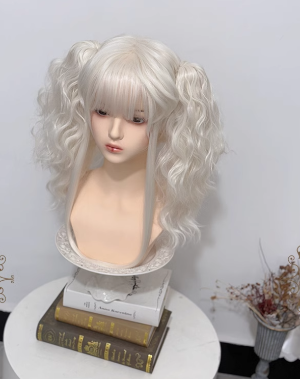 Pippi Palace Camilla White Lolita Wig