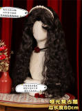 Gypsy Rose Black Vintage Long Curly Princess Wig