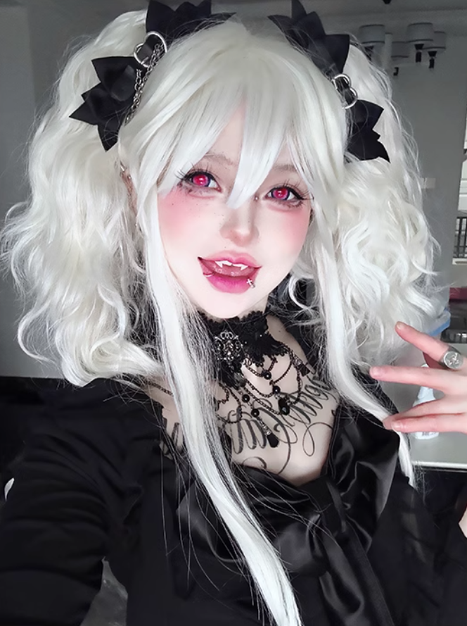 Pippi Palace Camilla White Lolita Wig