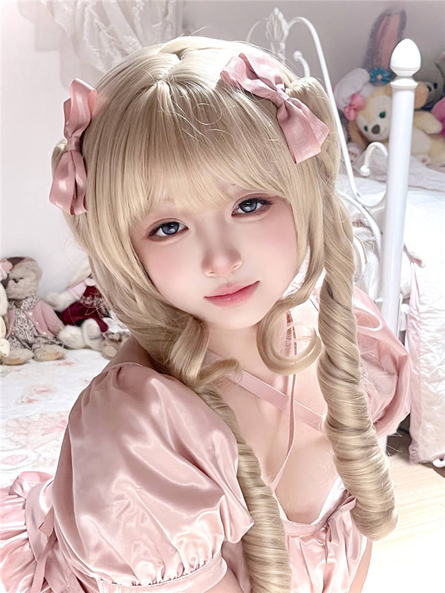 The Maiden of Versailles Roman Curls Blonde Lolita Wig