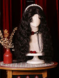 Gypsy Rose Black Vintage Long Curly Princess Wig
