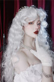 The White Queen Halloween Long Curly Lolita Wig
