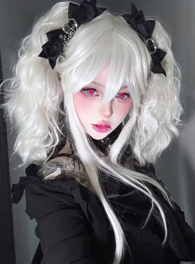 Pippi Palace Camilla White Lolita Wig