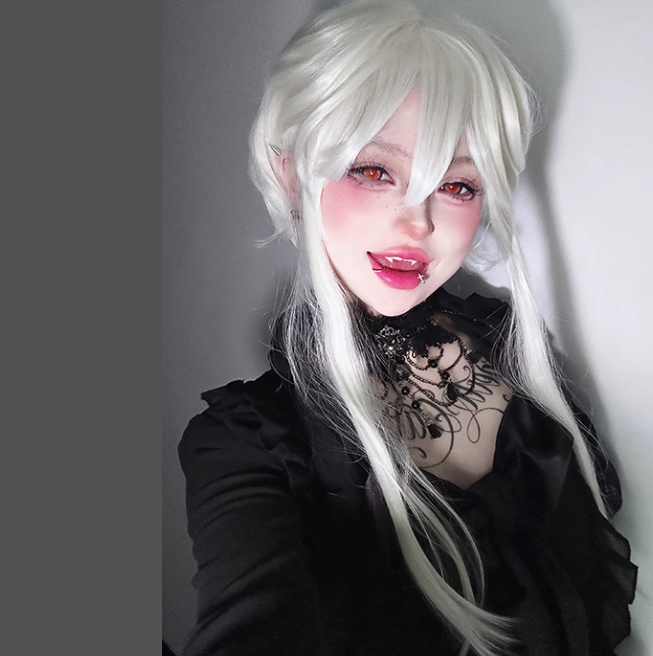 Pippi Palace Camilla White Lolita Wig