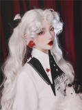 Immortal Lilith White Halloween Long Lolita Wig