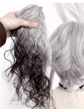 Pippi Palace Black Gray Ombre Lolita Wig
