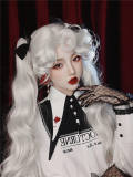 Immortal Lilith White Halloween Long Lolita Wig