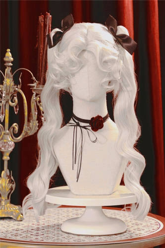 Immortal Lilith White Halloween Long Lolita Wig