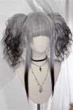 Pippi Palace Black Gray Ombre Lolita Wig