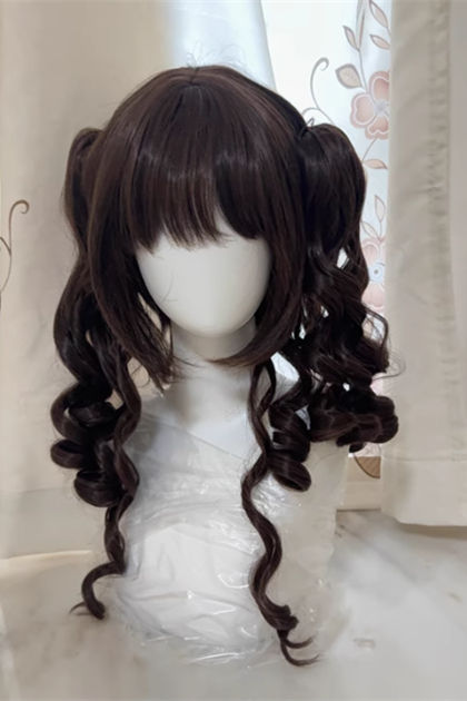 Pippi Palace Lillian Dark Brown Vintage Doll Lolita Wig