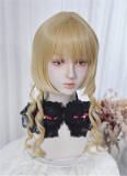 Pippi Palace Christmas Vintage Doll Golden Lolita Wig