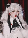 Immortal Lilith White Halloween Long Lolita Wig