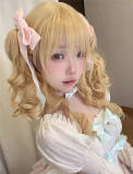 Pippi Palace Christmas Vintage Doll Golden Lolita Wig