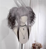 Pippi Palace Black Gray Ombre Lolita Wig