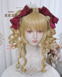 Pippi Palace Christmas Vintage Doll Golden Lolita Wig