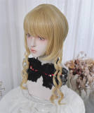 Pippi Palace Christmas Vintage Doll Golden Lolita Wig