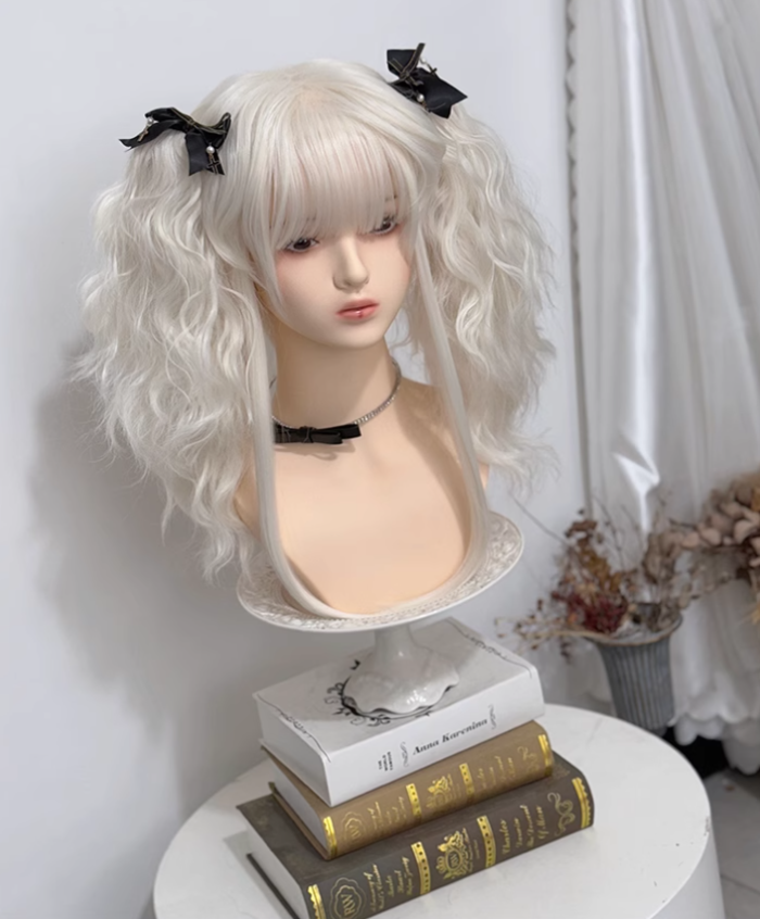 Pippi Palace Camilla White Lolita Wig