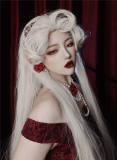 Blood and Love White Water Wave Lolita Wig