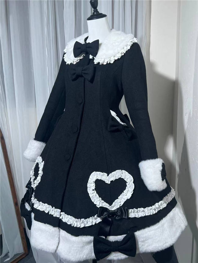 Rabbit Hibernation Sweet Lolita Long Coat and Cape