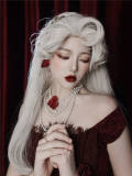 Blood and Love White Water Wave Lolita Wig