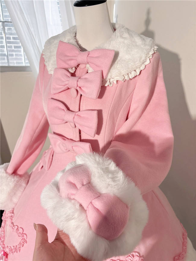 Rabbit Hibernation Sweet Lolita Long Coat and Cape